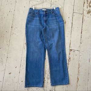 LL Bean Blue Jeans Favorite Fit Curvy